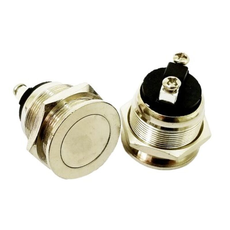 Kleinn The Terminator - All-Metal/ Flush-Mount Momentary Push Button Switch