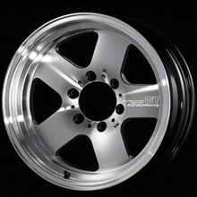 Load image into Gallery viewer, Advan GT Heavy 17X8.5 -10 6x139.7 Racing Machining &amp; Diamond Cut Wheel