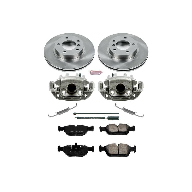 Power Stop 92-98 BMW 318i Front Autospecialty Brake Kit w/Calipers PowerStop