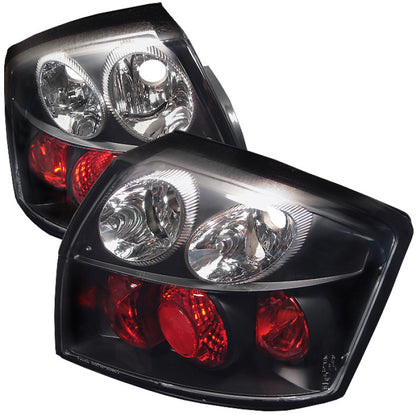 Spyder 02-05 Audi A4 (Excl Convertible/Wagon) Euro Style Tail Lights - Black (ALT-YD-AA402-BK) SPYDER