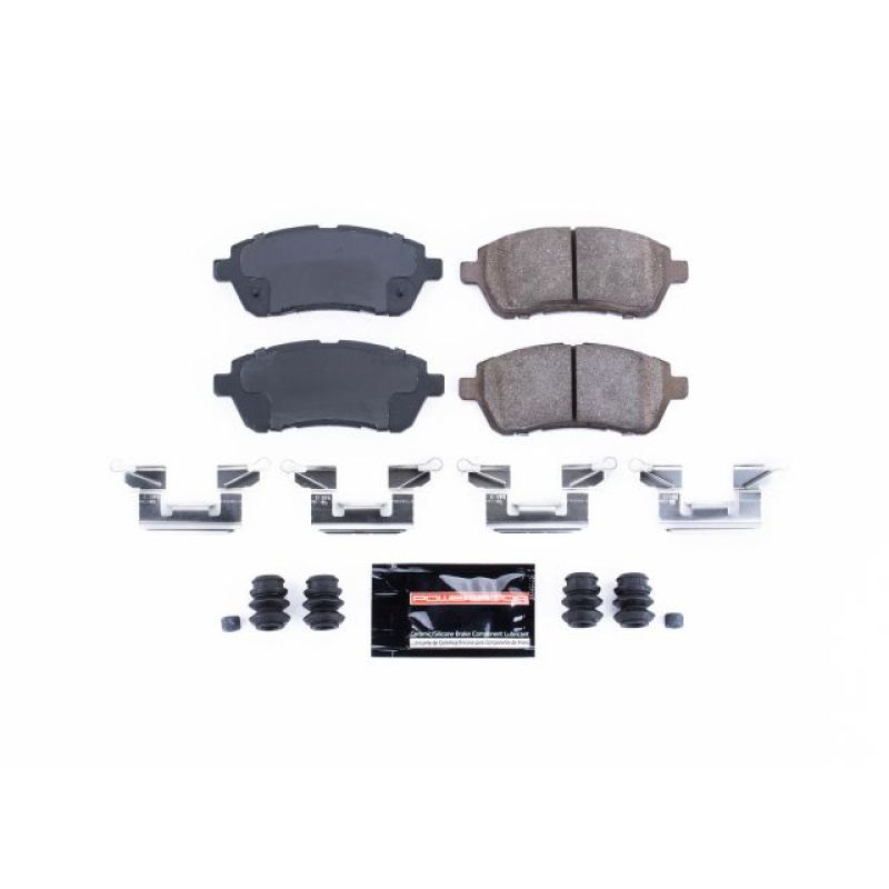 Power Stop 11-19 Ford Fiesta Front Z23 Evolution Sport Brake Pads w/Hardware PowerStop