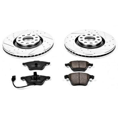 Power Stop 02-04 Audi A6 Quattro Front Z23 Evolution Sport Brake Kit PowerStop