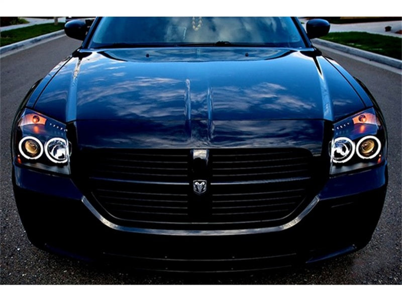 Spyder Dodge Magnum 05-07 Projector Headlights CCFL Halo LED Blk PRO-YD-DMAG05-CCFL-BK SPYDER