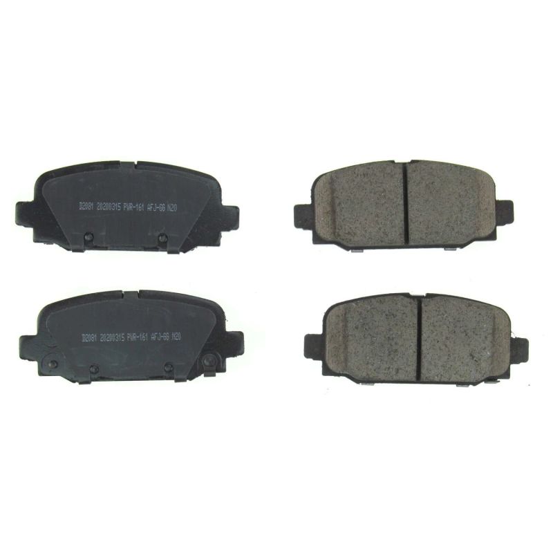 Power Stop 18-19 Jeep Compass Rear Z16 Evolution Ceramic Brake Pads PowerStop