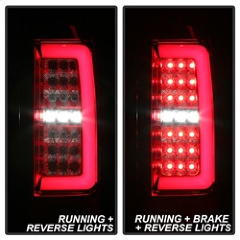 Spyder Chevy Colorado 2015-2017 Light Bar LED Tail Lights - Red Clear ALT-YD-CCO15-LED-RC SPYDER