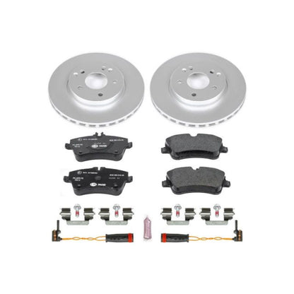 Power Stop 02-05 Mercedes-Benz C230 Front Euro-Stop Brake Kit PowerStop