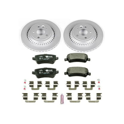 Power Stop 10-17 Volvo XC60 Rear Euro-Stop Brake Kit PowerStop