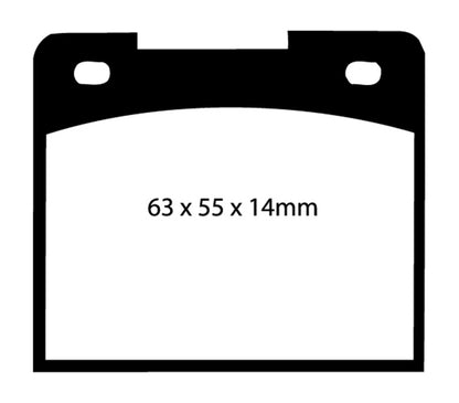 EBC Ultimax2 Front Brake Pads - UD044 EBC