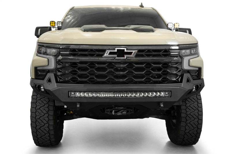 Addictive Desert Designs 2022+ Chevy Silverado 1500 ZR2 Stealth Fighter Front Bumper Addictive Desert Designs