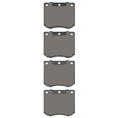 R1 Front OE Brake Pads 1967-1990 Bentley/DeLorean & More - 2551-0330-00