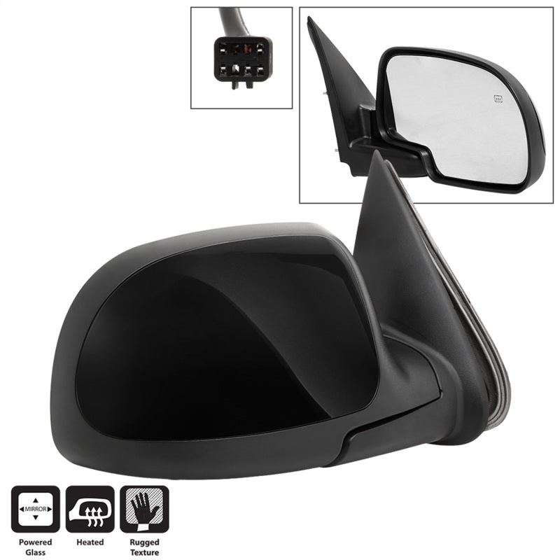 xTune 99-02 Chevy Silverado Power Heated Mirror - Right MIR-03CS99-PW-R SPYDER