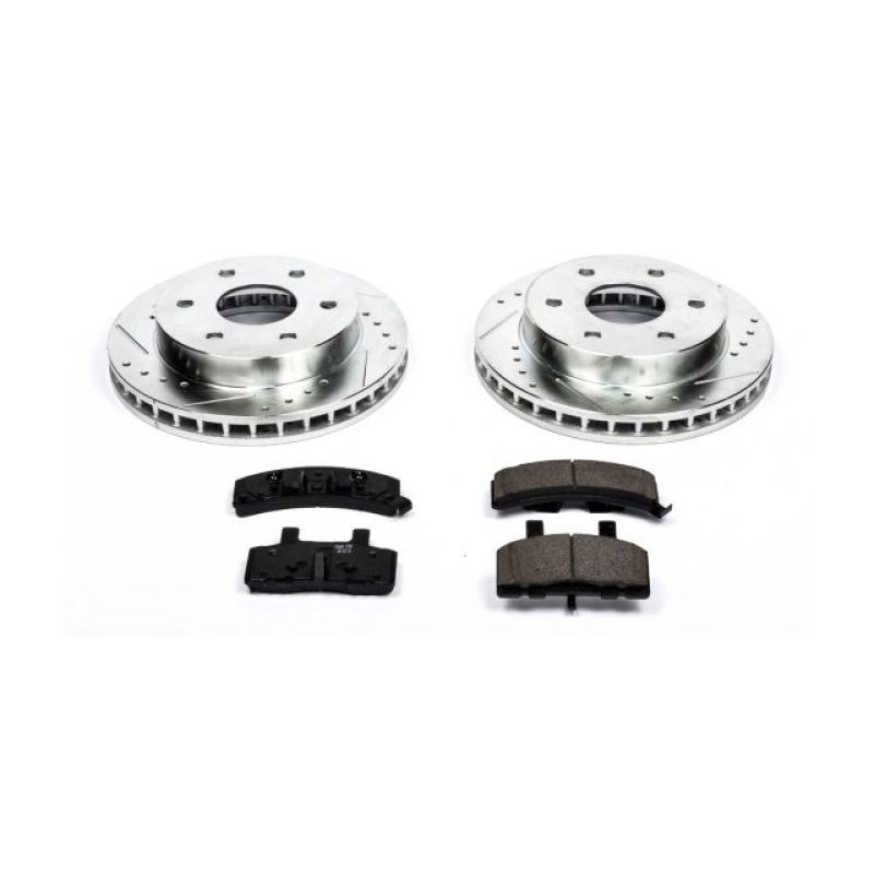 Power Stop 99-00 Cadillac Escalade Front Z23 Evolution Sport Brake Kit PowerStop