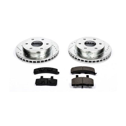 Power Stop 99-00 Cadillac Escalade Front Z23 Evolution Sport Brake Kit PowerStop