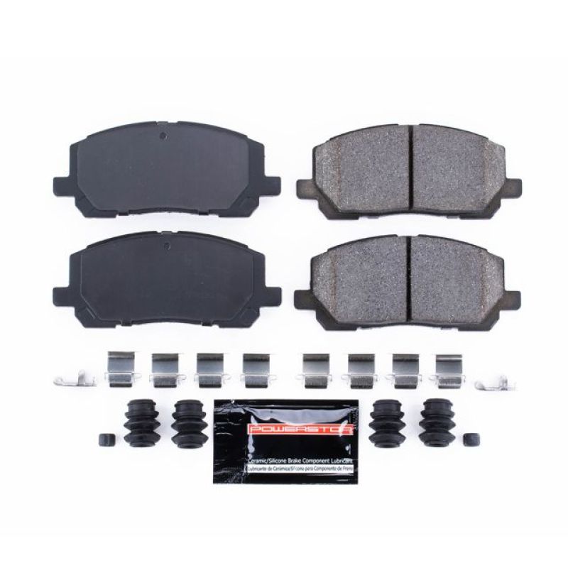Power Stop 01-07 Toyota Highlander Front Z23 Evolution Sport Brake Pads w/Hardware PowerStop