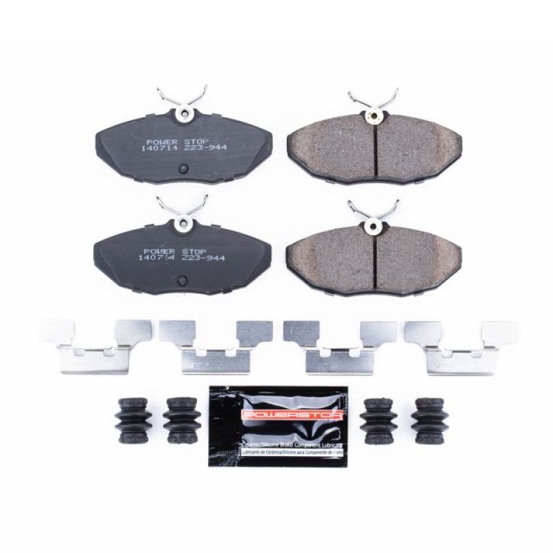 Power Stop 03-05 Jaguar S-Type Rear Z23 Evolution Sport Brake Pads w/Hardware PowerStop
