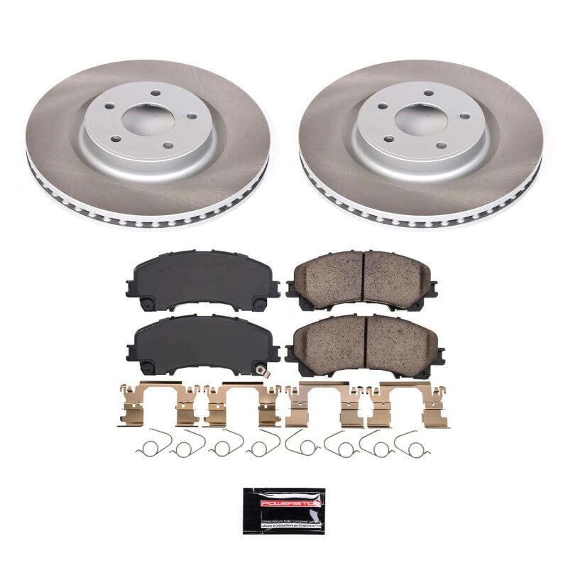 Power Stop 2023 Nissan Z Front Semi-Coated Rotor Kit PowerStop