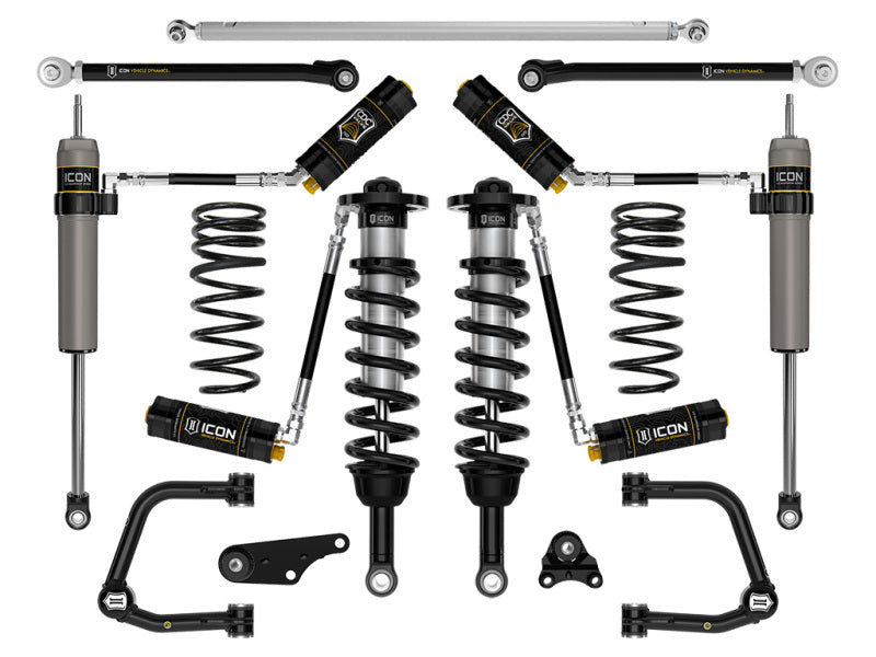 ICON 1.25-3in Stage 8 Tubular CDCV Suspension System for 2024 Land Cruiser 250 Series - K53368T