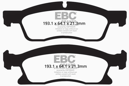 EBC Ultimax2 Front Brake Pads - UD1629 EBC