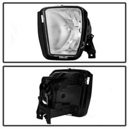 Xtune Dodge Ram 2013-2016 1500 Only OEM Style Fog Lights w/Switch- Clear FL-DR13-C SPYDER