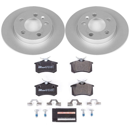Power Stop 00-06 Audi TT Quattro Rear Euro-Stop Brake Kit PowerStop