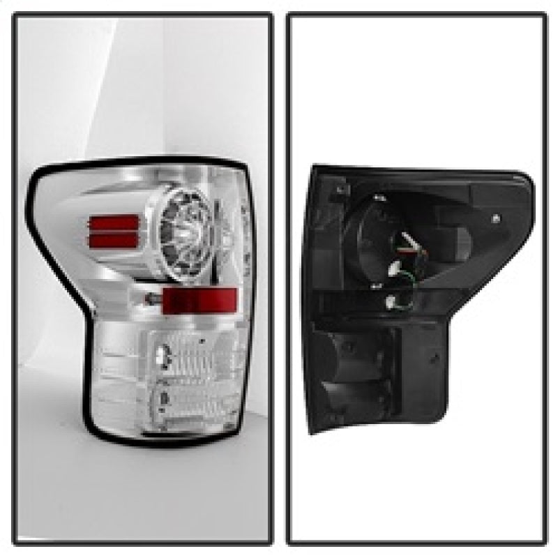 Spyder Toyota Tundra 07-13 LED Tail lights Chrome ALT-YD-TTU07-LED-C SPYDER