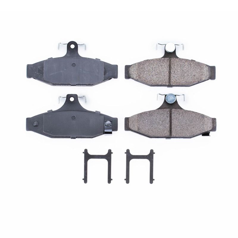 Power Stop 87-97 Chevrolet Camaro Rear Z17 Evolution Ceramic Brake Pads w/Hardware PowerStop