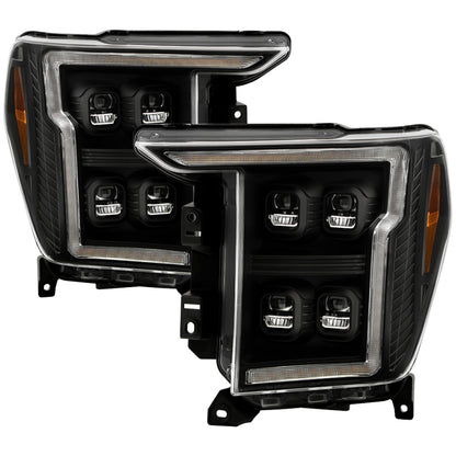 Spyder Ford F150 20-21 Quad High-Power LED Module - Black (PRO-YD-FF15021HALAP-SBSEQ-BK) SPYDER