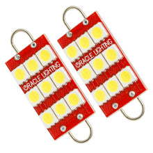 Load image into Gallery viewer, Oracle 44MM 6 LED 3 Chip - Loop Festoon Bulbs (Pair) - White