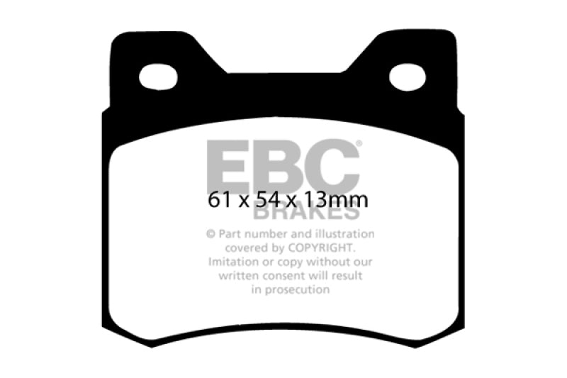 EBC RedStuff Rear Brake Pads - DP3464C EBC