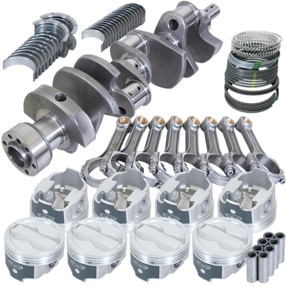 Eagle Chevy LT1350 1Pc 3.750in Crank 5.700in I-Beam Rods -18cc 4.060in Pistons Rotating Assembly
