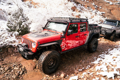 DV8 Offroad 07-22 Jeep Wrangler JK/JL Pocket Front Bumper DV8 Offroad