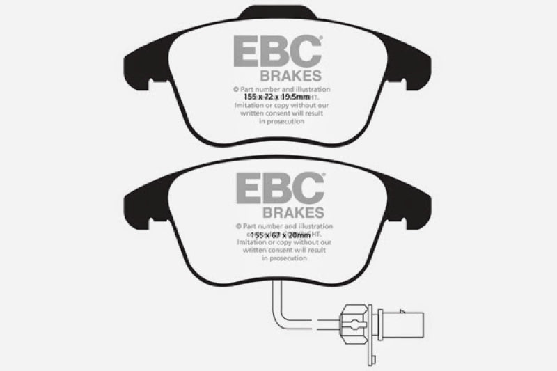 EBC YellowStuff Front Brake Pads - DP41998R