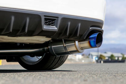 Remark 15-21 Subaru WRX STI R1 Spec Cat-Back Exhaust Single Exit - Full Titanium (Resonated) Remark