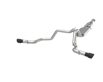 Kooks 2021+ Ford F150 2.7/3.5/5.0L 3in Dual Cat-Back Side Exit Exhaust w/Black Tips Kooks Headers