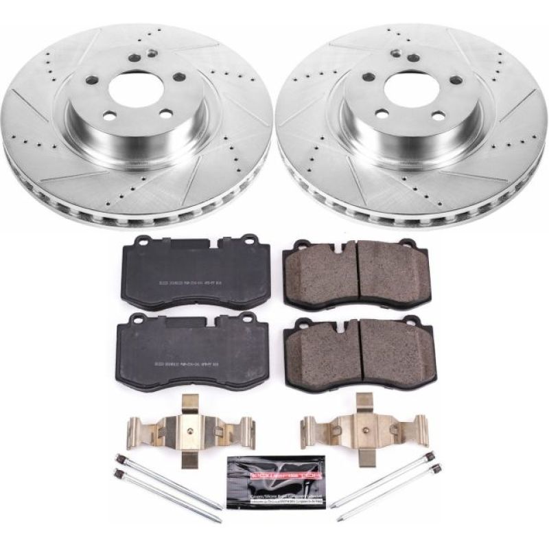 Power Stop 07-08 Mercedes-Benz CL550 Front Z23 Evolution Sport Brake Kit PowerStop