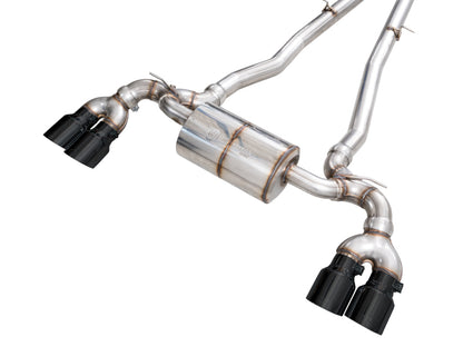 AWE BMW G90/G99 M5 Touring Edition Catback Exhaust - Diamond Black Tips