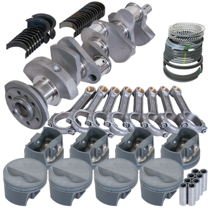Eagle Chevy 350 3.480in Crank 5.700in I-Beam Rods -5cc Flat Top 4.040in Pistons Rotating Assembly