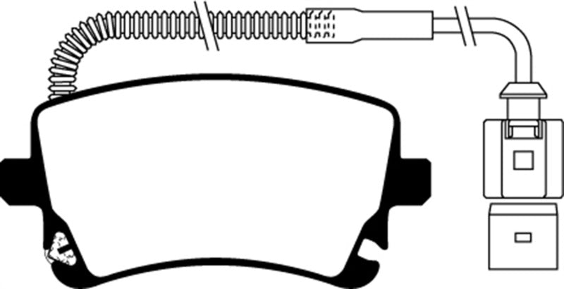 EBC GreenStuff Rear Brake Pads - DP21470 EBC