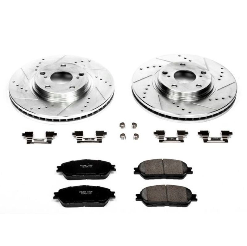 Power Stop 04-06 Lexus ES330 Front Z23 Evolution Sport Brake Kit PowerStop