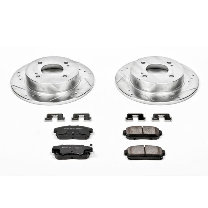 Power Stop 01-02 Infiniti G20 Rear Z23 Evolution Sport Brake Kit PowerStop