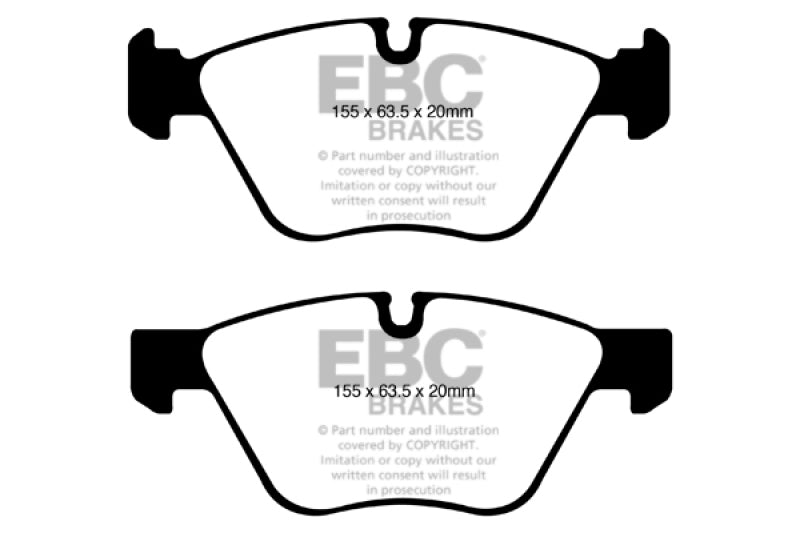 EBC BlueStuff Front Brake Pads - DP51600NDX