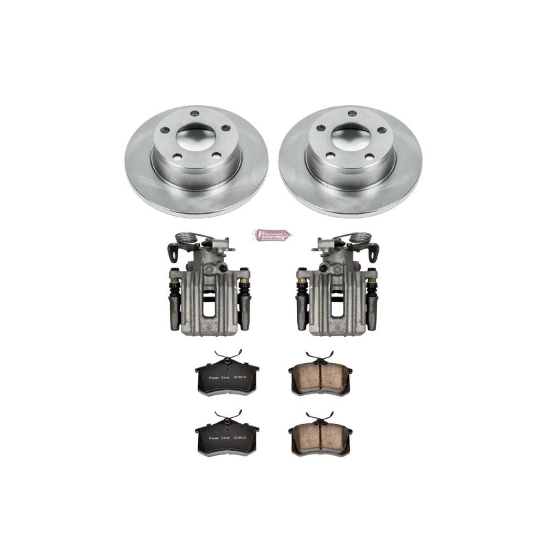 Power Stop 01-05 Audi Allroad Quattro Rear Autospecialty Brake Kit w/Calipers PowerStop
