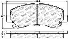 Load image into Gallery viewer, StopTech Performance Brake Pads