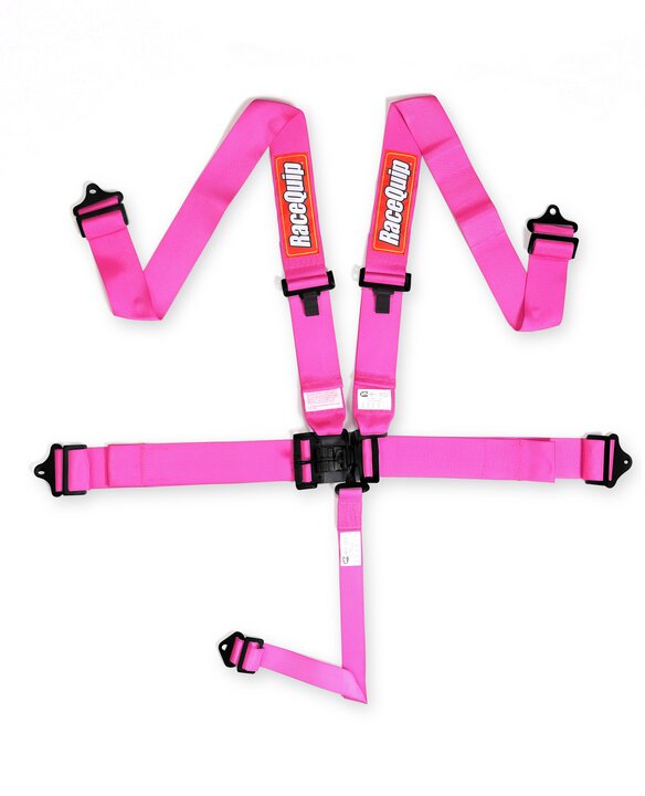 RaceQuip Pink L & L 5pt Seat Belt Racequip