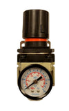 Kleinn 150 PSI Inline Air Pressure Regulator w/ 1/4In NPT Inlet / Outlet Ports