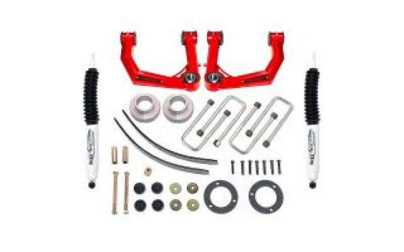 Tuff Country 05-23 Toyota Tacoma (Excl. Pro) 3in Lift Kit w/ Toytec Uniball Boxed Arms & SX8000 Shk.