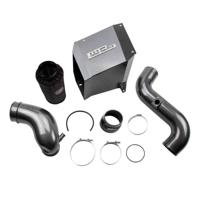 Wehrli 04.5-05 Duramax LLY 4in Stage 2 Intake Kit - Brizzle Blue - WCF100301-BRZ