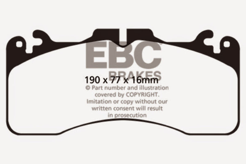 EBC GreenStuff Front Brake Pads - DP21867