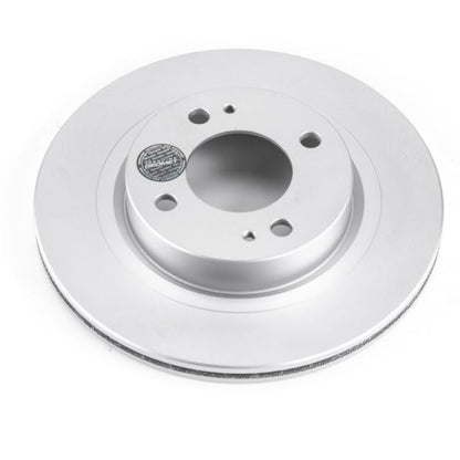 Power Stop 17-18 Mitsubishi Mirage Front Evolution Geomet Coated Rotor PowerStop