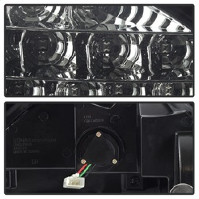 Spyder 99-05 Pontiac Grand Am LED Tail Lights - Black Smoke SPYDER